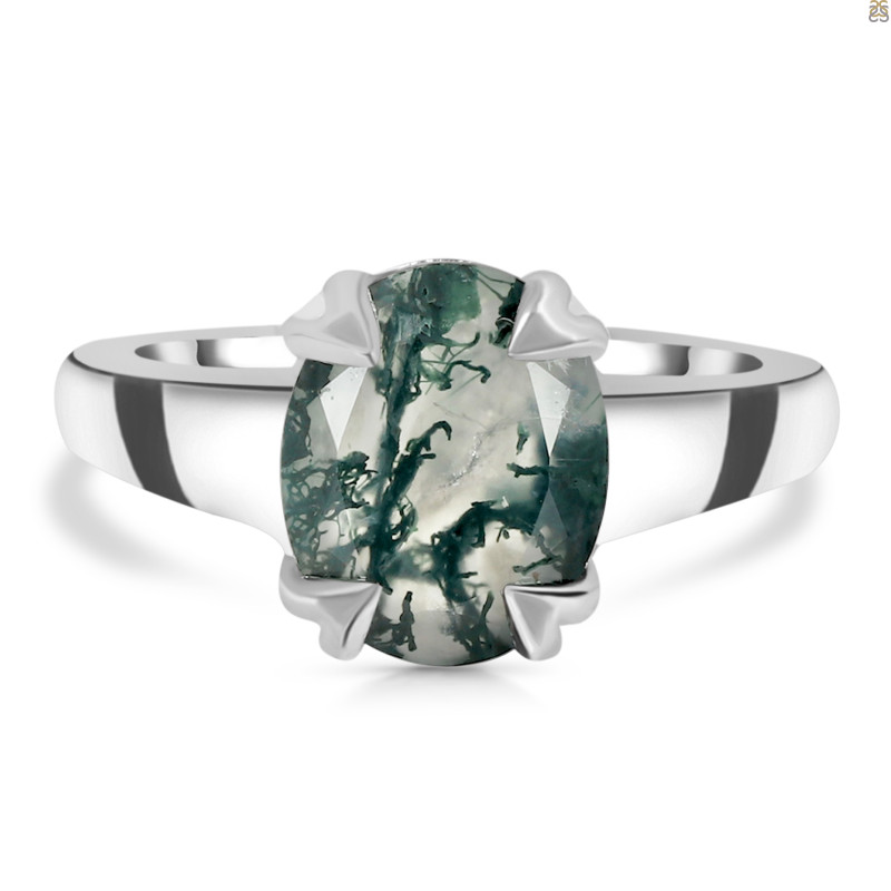Moss Agate Ring MOA-RDR-3000