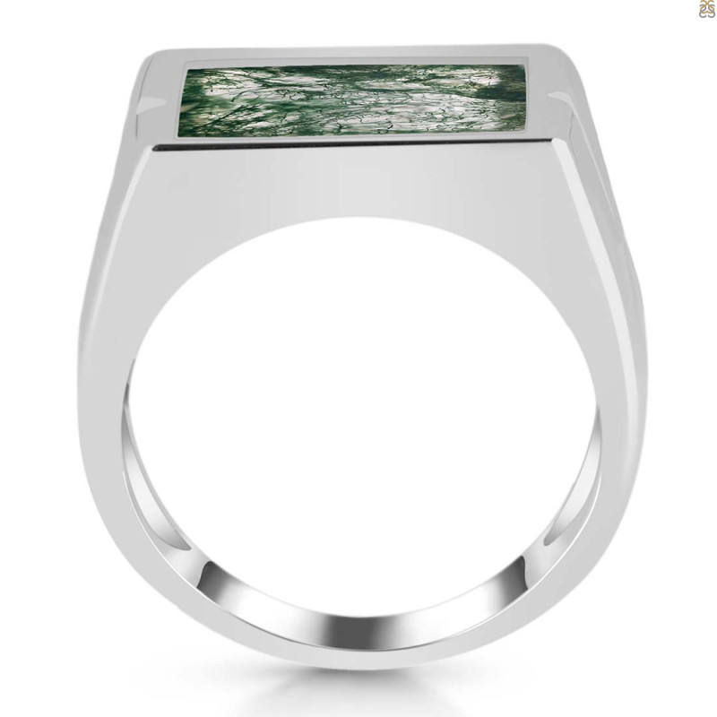 Moss Agate Ring MOA-RDR-3267.