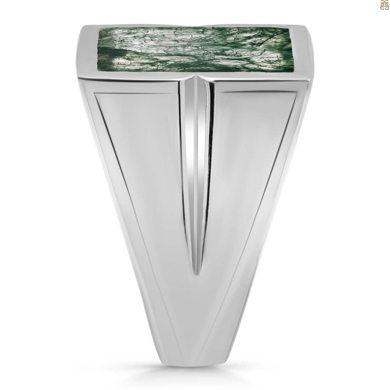 Moss Agate Ring MOA-RDR-3267.