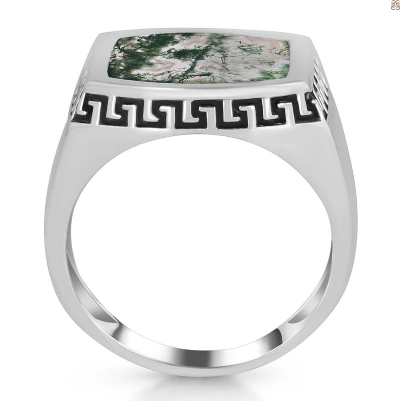 Moss Agate Ring MOA-RDR-3268.