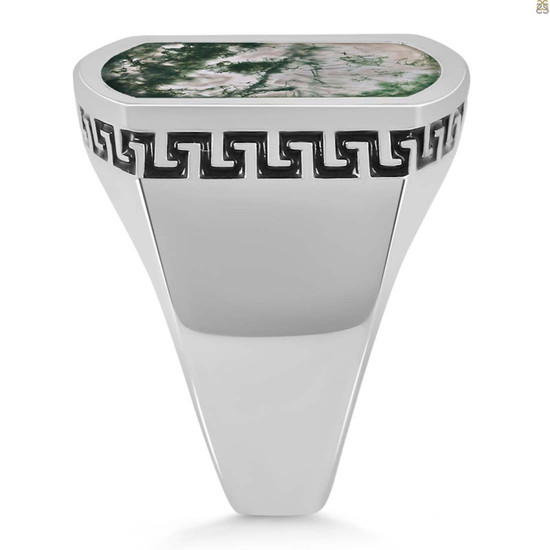Moss Agate Ring MOA-RDR-3268.