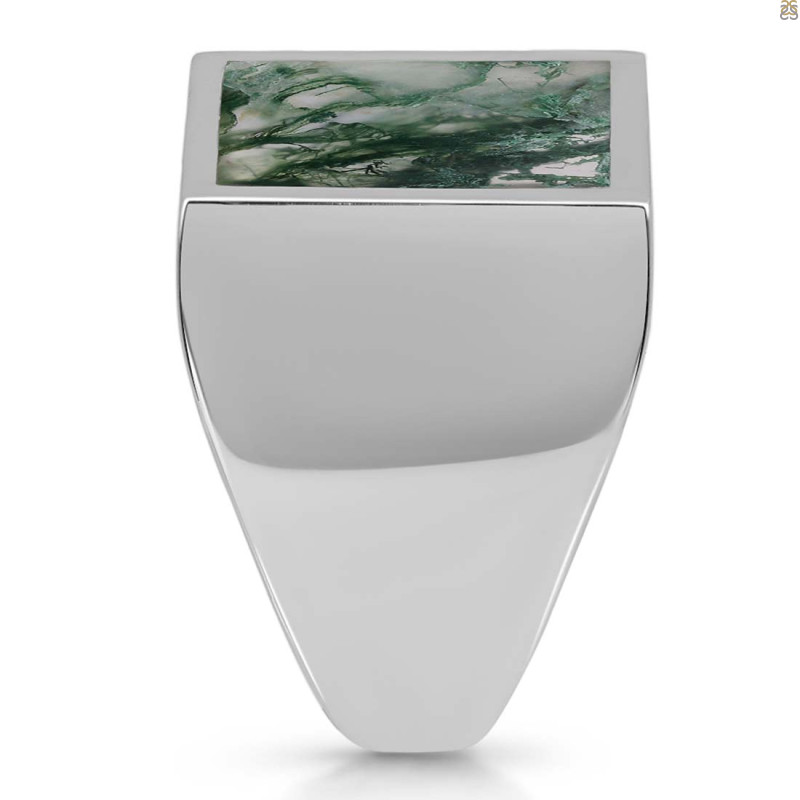Moss Agate Ring MOA-RDR-3270.