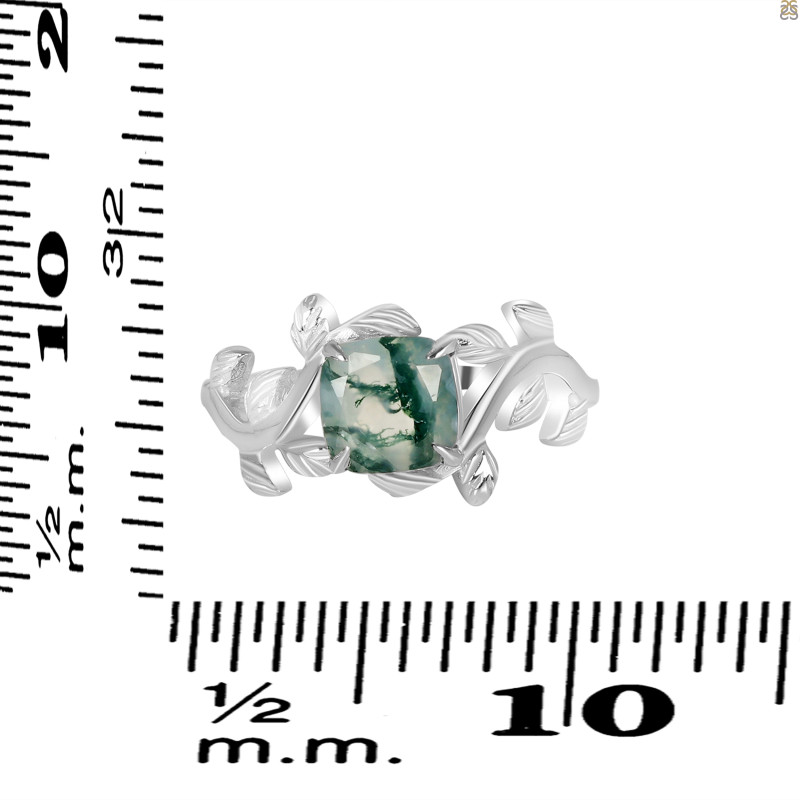 Moss Agate Ring MOA-RDR-3320