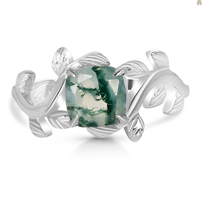 Moss Agate Ring MOA-RDR-3320