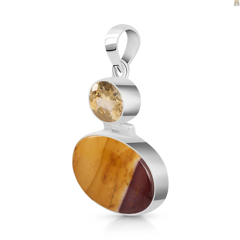 Mookaite Pendant-2SP