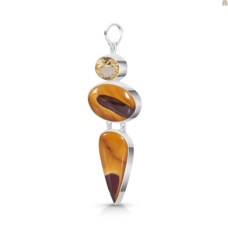 Mookaite Pendant-2SP MOK-1-59