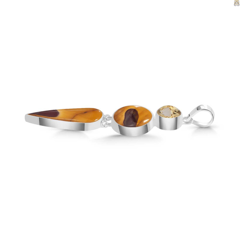 Mookaite Pendant-2SP MOK-1-59