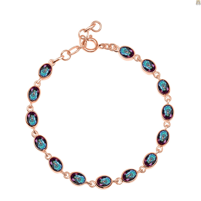 Mystic Topaz Bracelet MST-RDB-113-CUT.