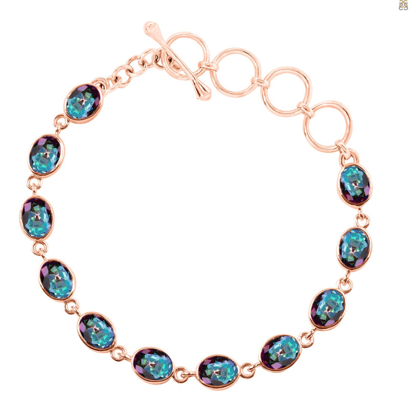 Mystic Topaz Bracelet MST-RDB-114-CUT.