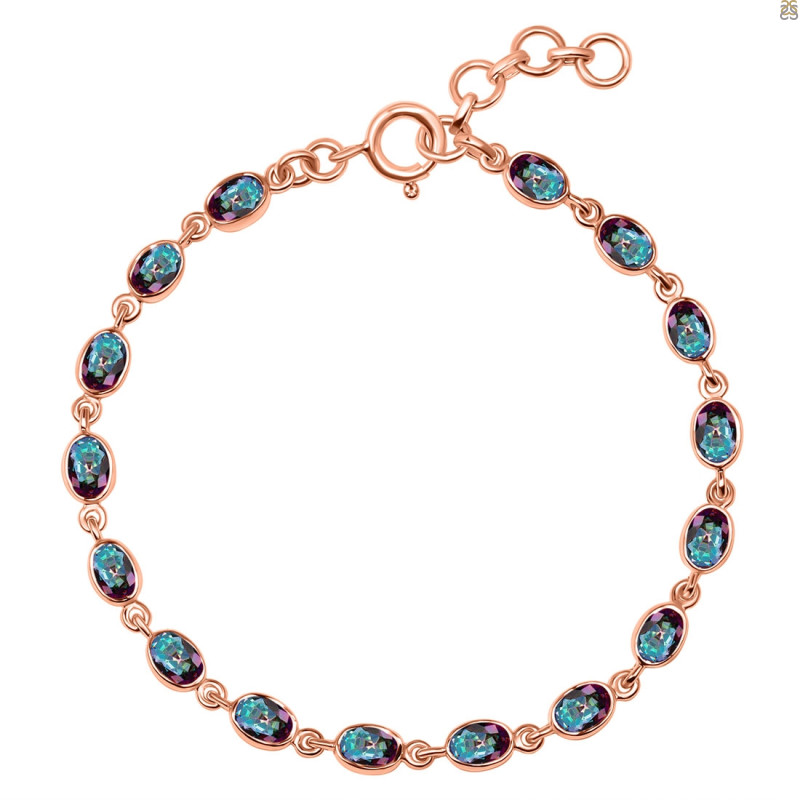 Mystic Topaz Bracelet MST-RDB-117-CUT.