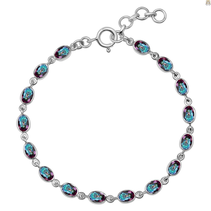 Mystic Topaz Bracelet MST-RDB-117-CUT.