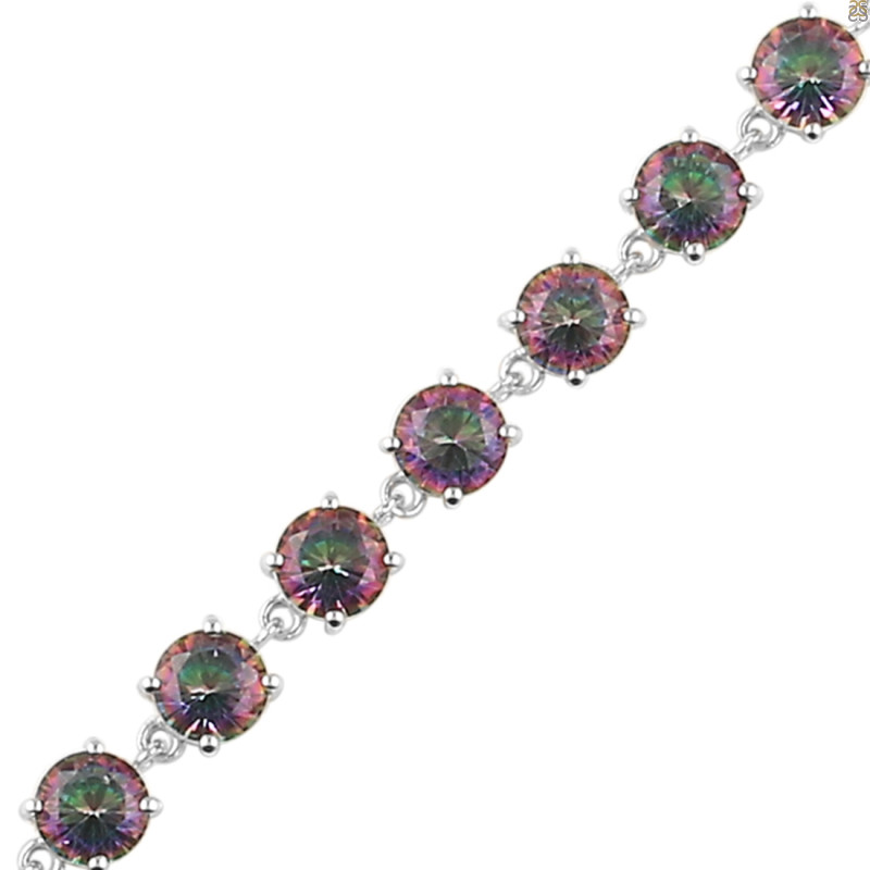 Mystic Topaz Bracelet MST-RDB-73-CUT.