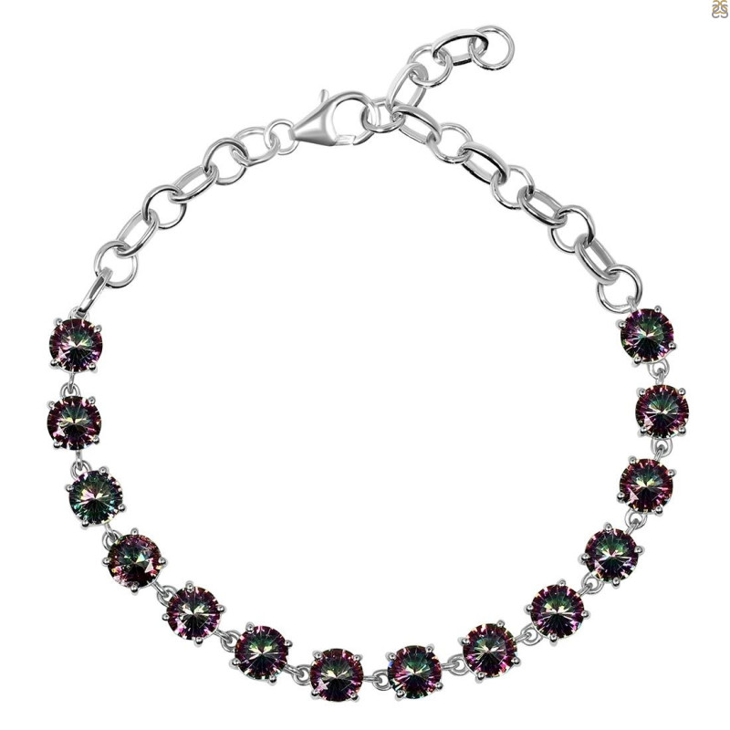 Mystic Topaz Bracelet MST-RDB-73-CUT.