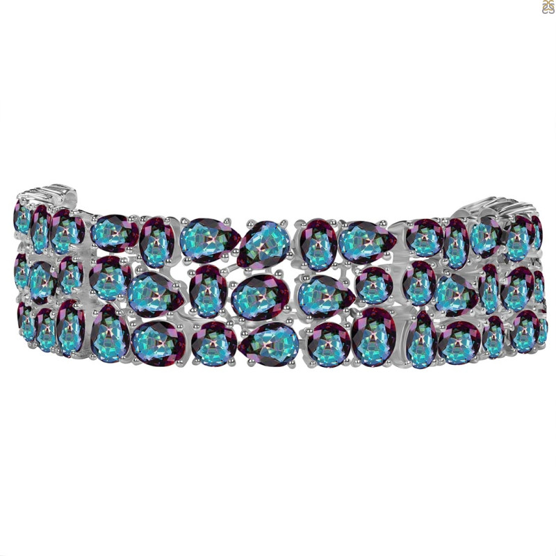 Mystic Topaz Bracelet MST-RDB-92-CUT.