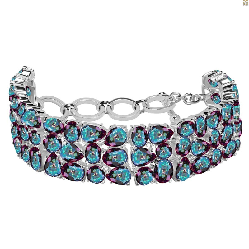 Mystic Topaz Bracelet MST-RDB-92-CUT.
