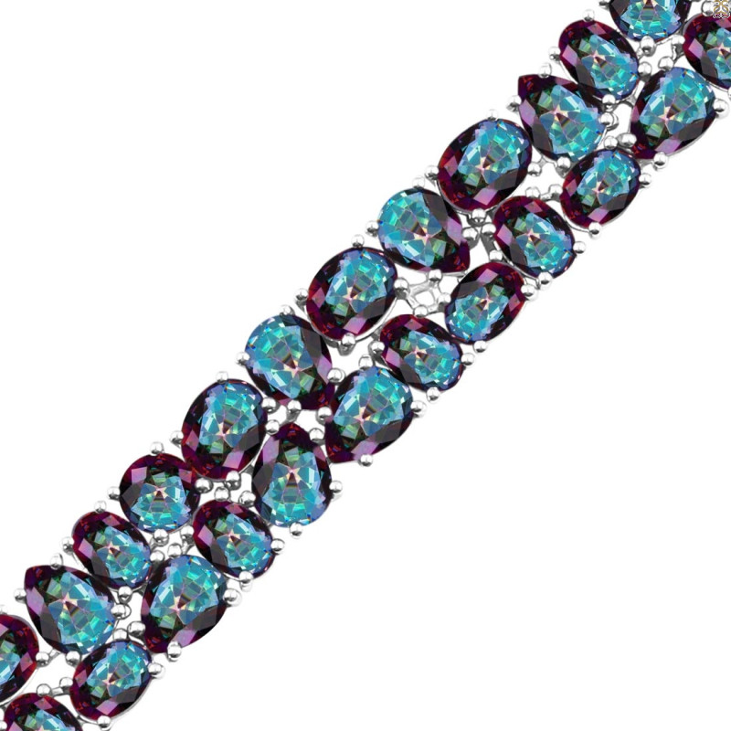 Mystic Topaz Bracelet MST-RDB-93.