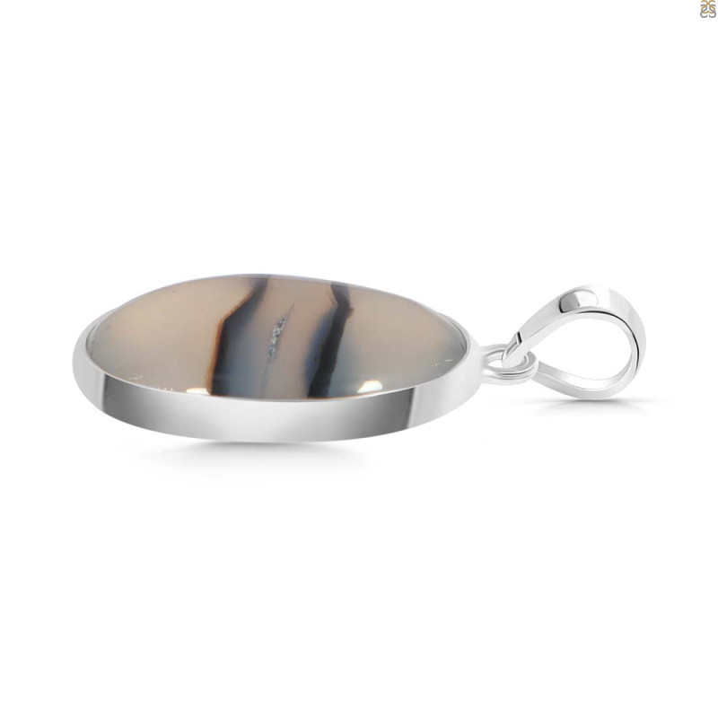 Montana Agate Pendant-SP MTA-1-18