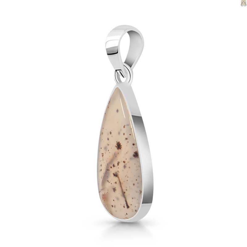 Montana Agate Pendant-SP