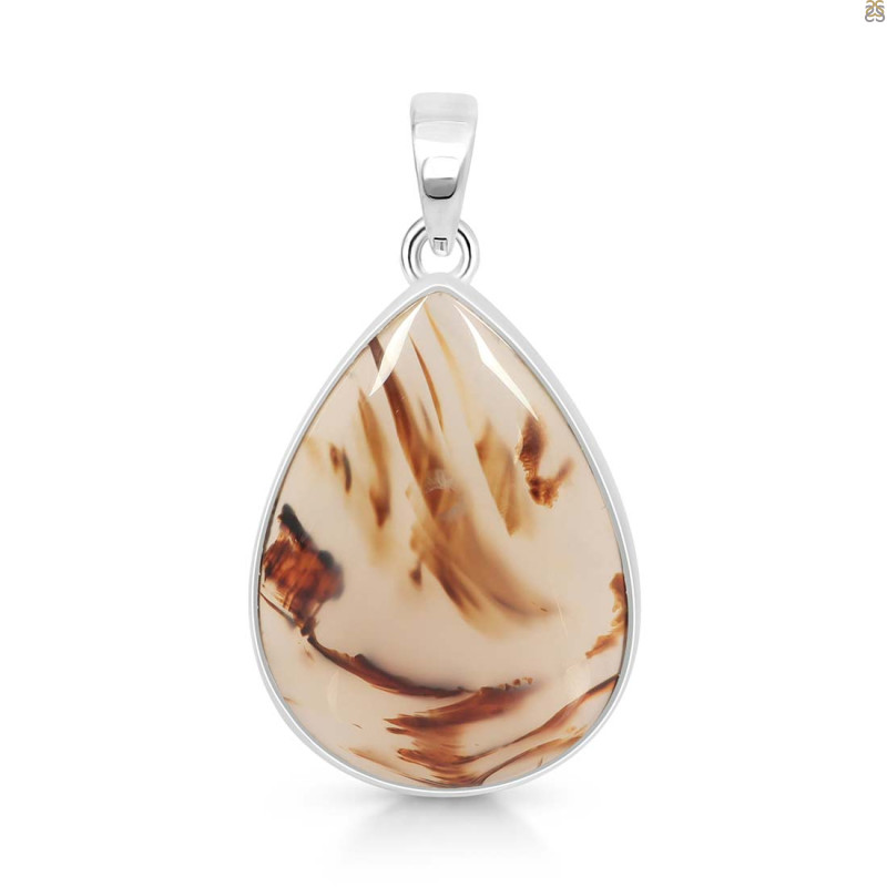 Montana Agate Pendant-SP MTA-1-220