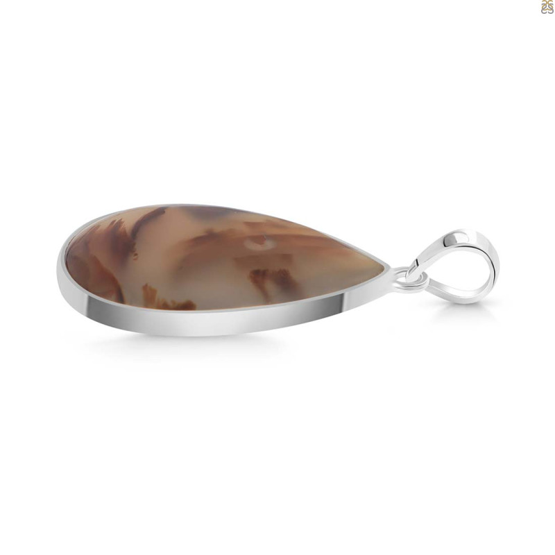 Montana Agate Pendant-SP MTA-1-220