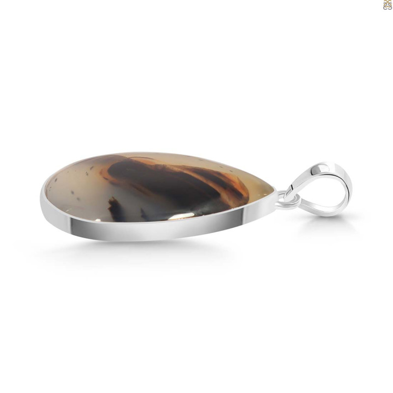 Montana Agate Pendant-SP MTA-1-222