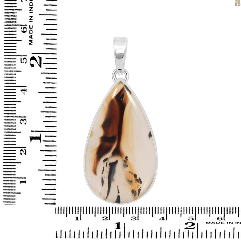 Montana Agate Pendant-SP MTA-1-229