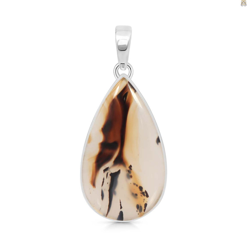 Montana Agate Pendant-SP MTA-1-229