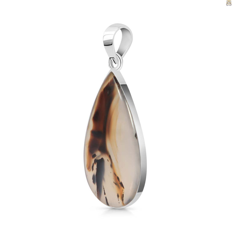Montana Agate Pendant-SP MTA-1-229