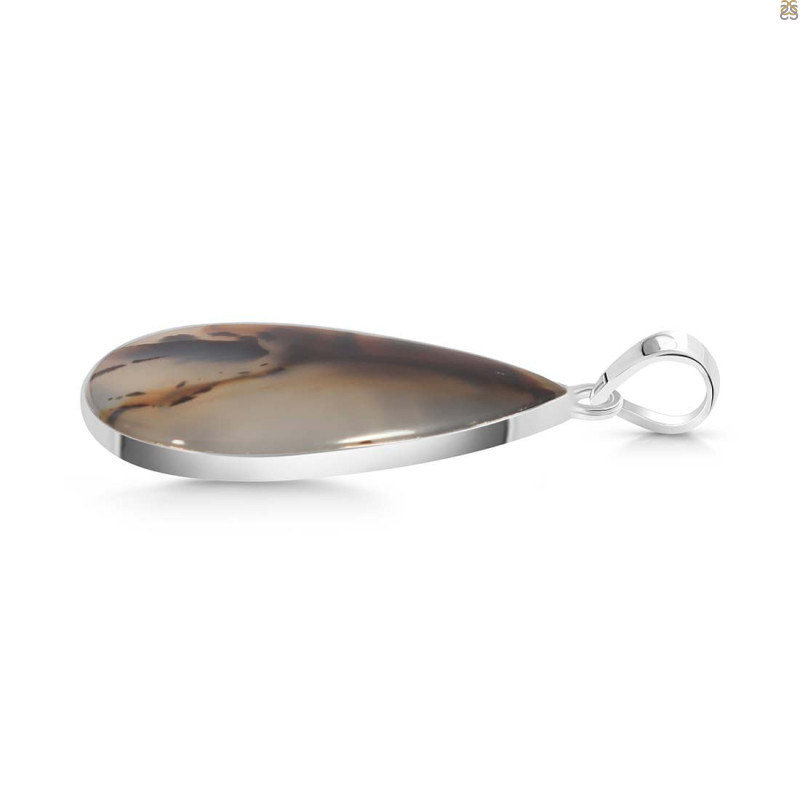 Montana Agate Pendant-SP MTA-1-229