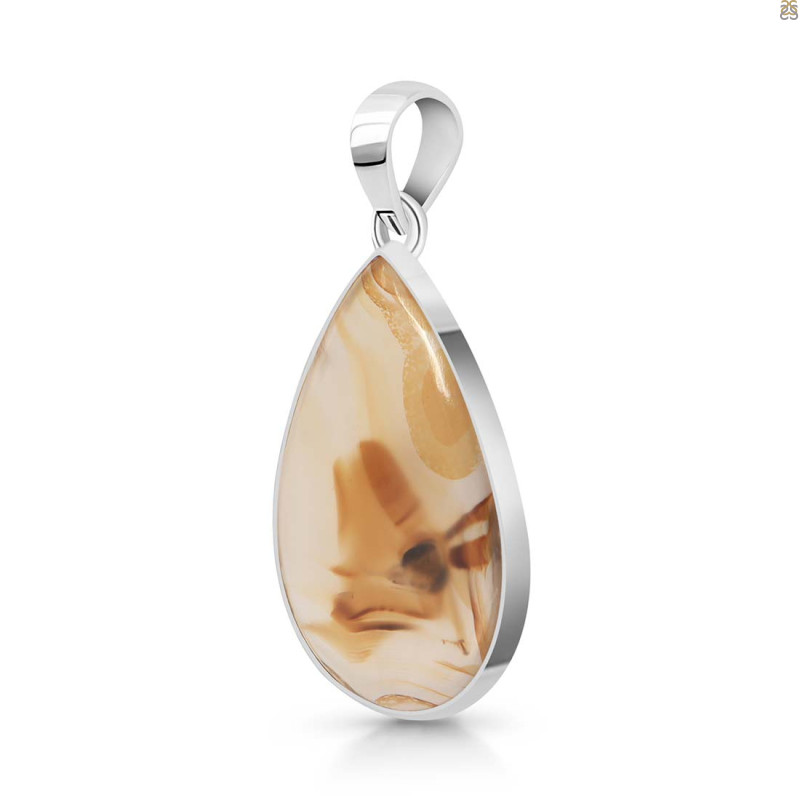 Montana Agate Pendant-SP MTA-1-230