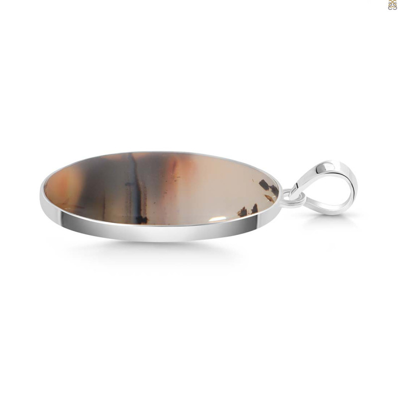 Montana Agate Pendant-SP MTA-1-235