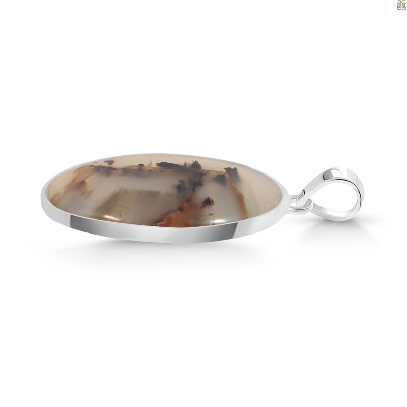 Montana Agate Pendant-SP MTA-1-237