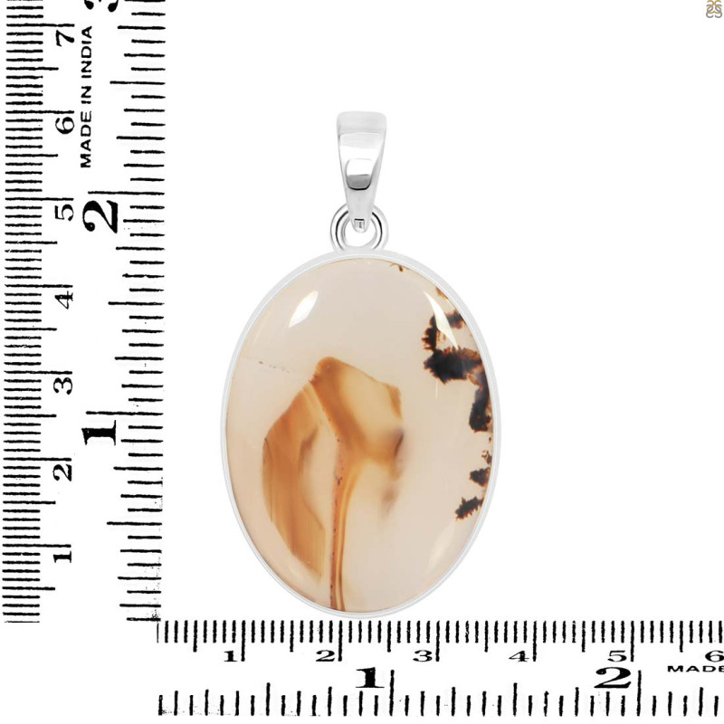Montana Agate Pendant-SP MTA-1-238