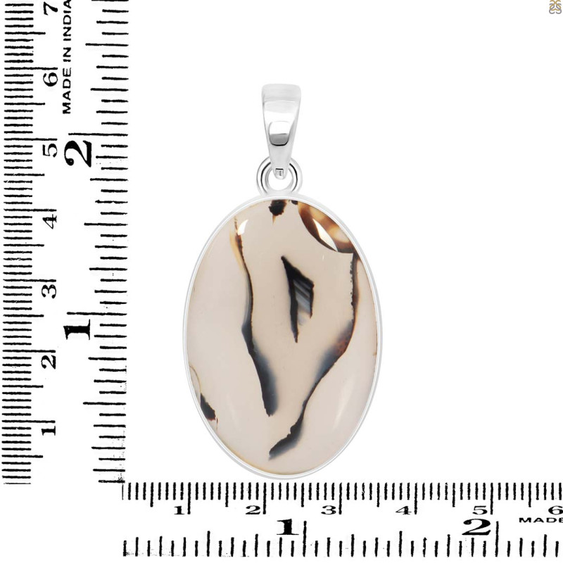 Montana Agate Pendant-SP MTA-1-241