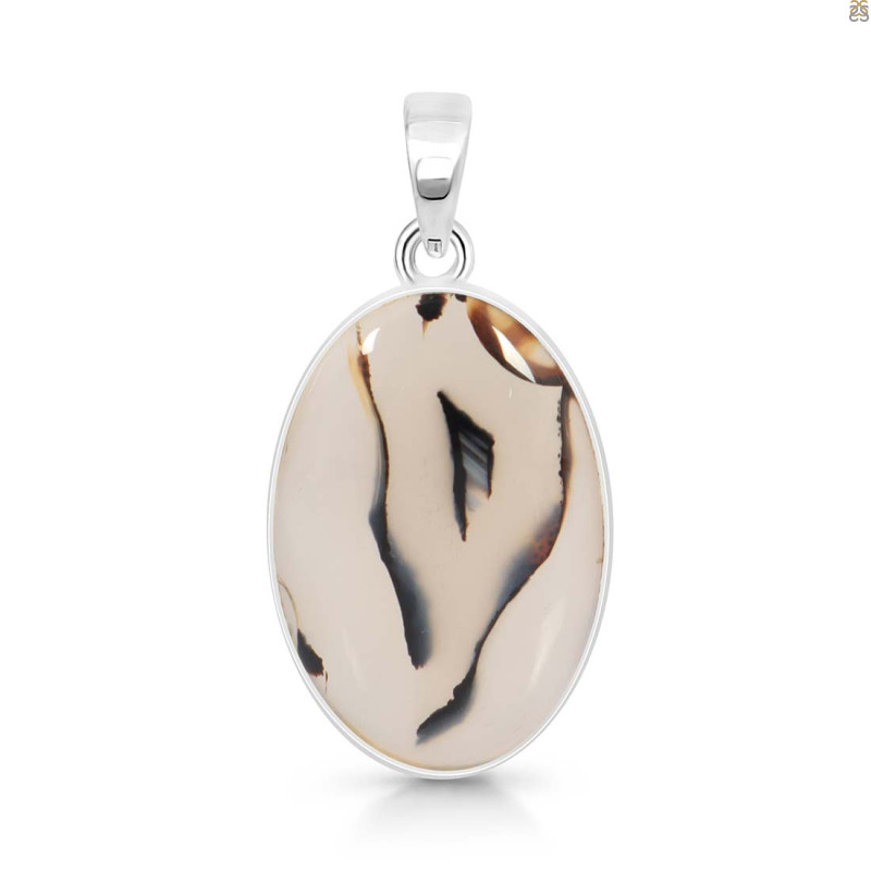 Montana Agate Pendant-SP MTA-1-241