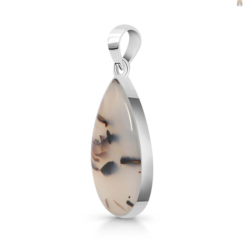 Montana Agate Pendant-SP