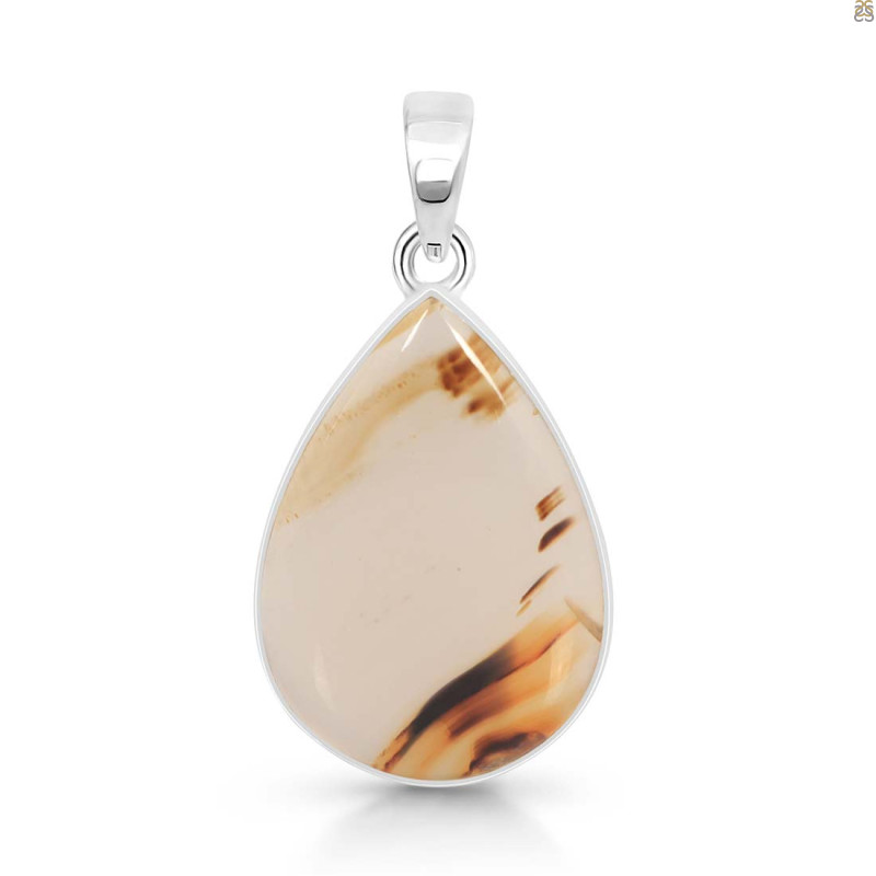 Montana Agate Pendant-SP MTA-1-243