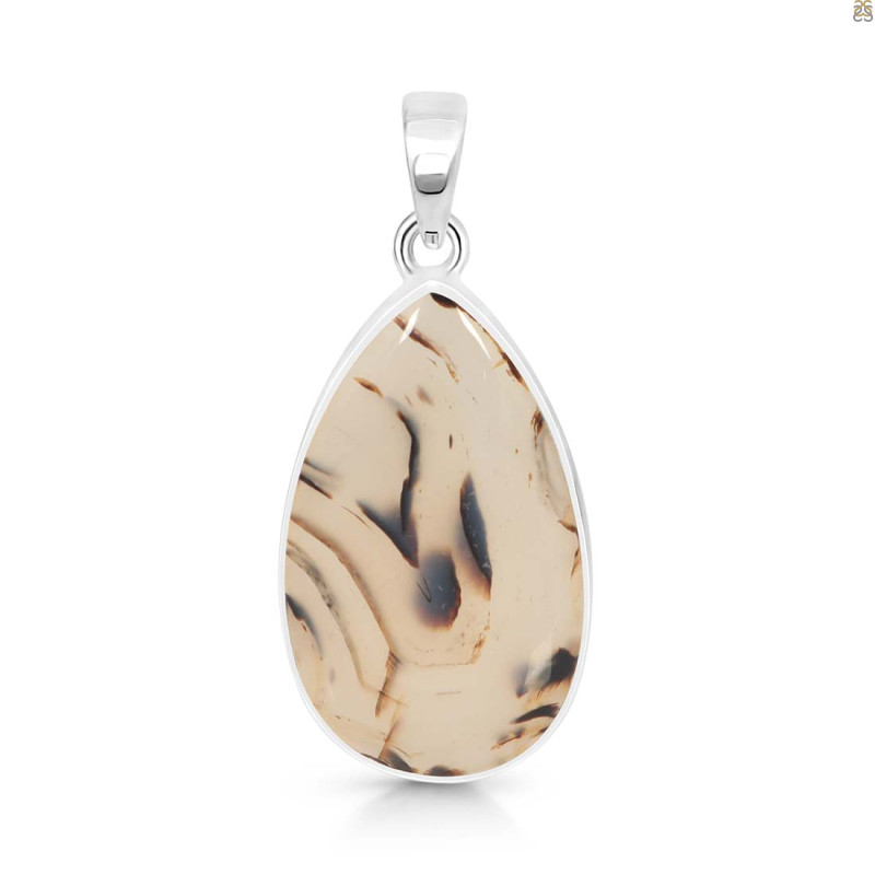 Montana Agate Pendant-SP MTA-1-245