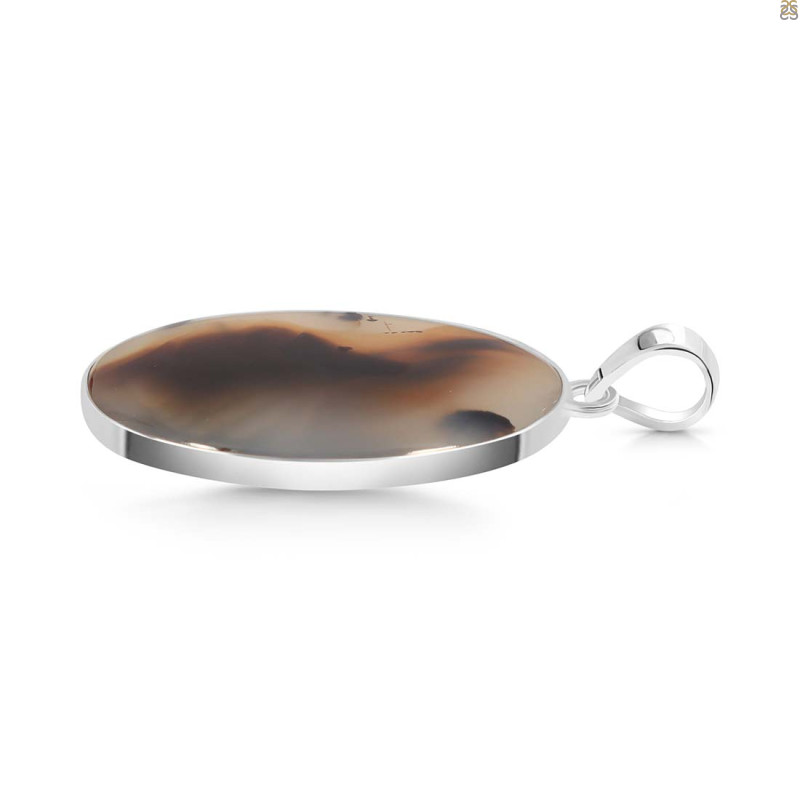 Montana Agate Pendant-SP MTA-1-247