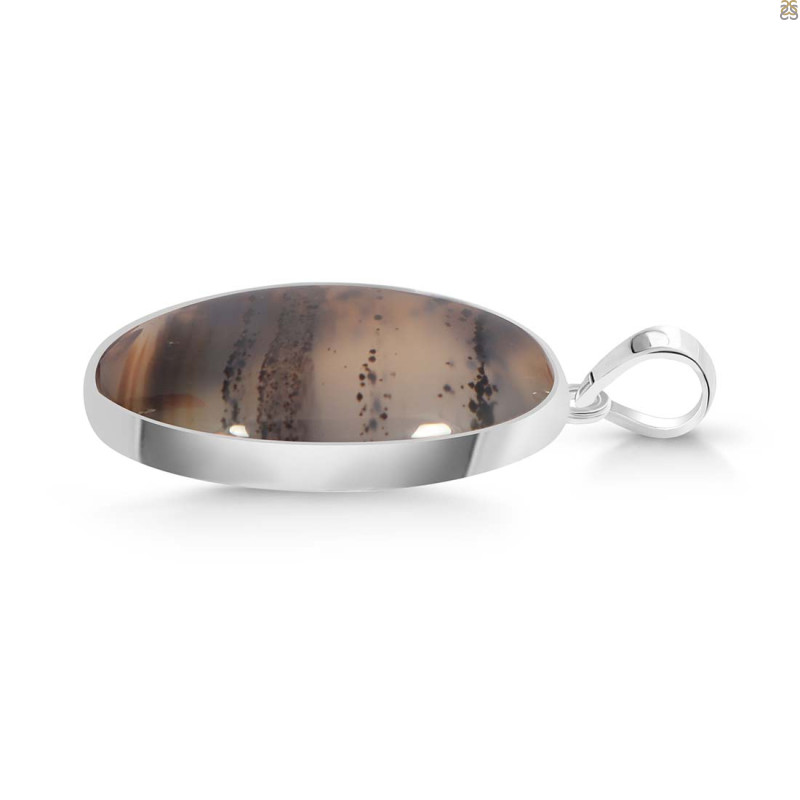 Montana Agate Pendant-SP MTA-1-249