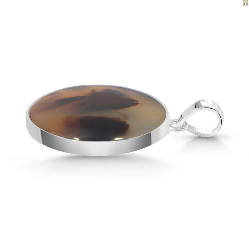 Montana Agate Pendant-SP MTA-1-255