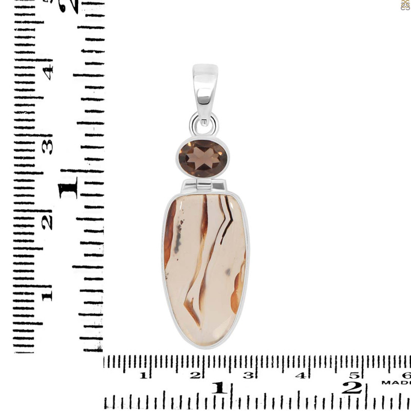 Montana Agate Pendant-2SP MTA-1-44