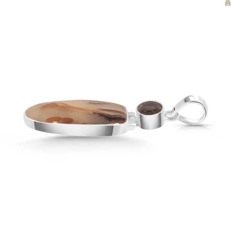 Montana Agate Pendant-2SP MTA-1-44