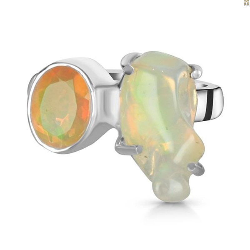Opal Polished Nugget Ring-2R-Size-8 OPL-2-1275