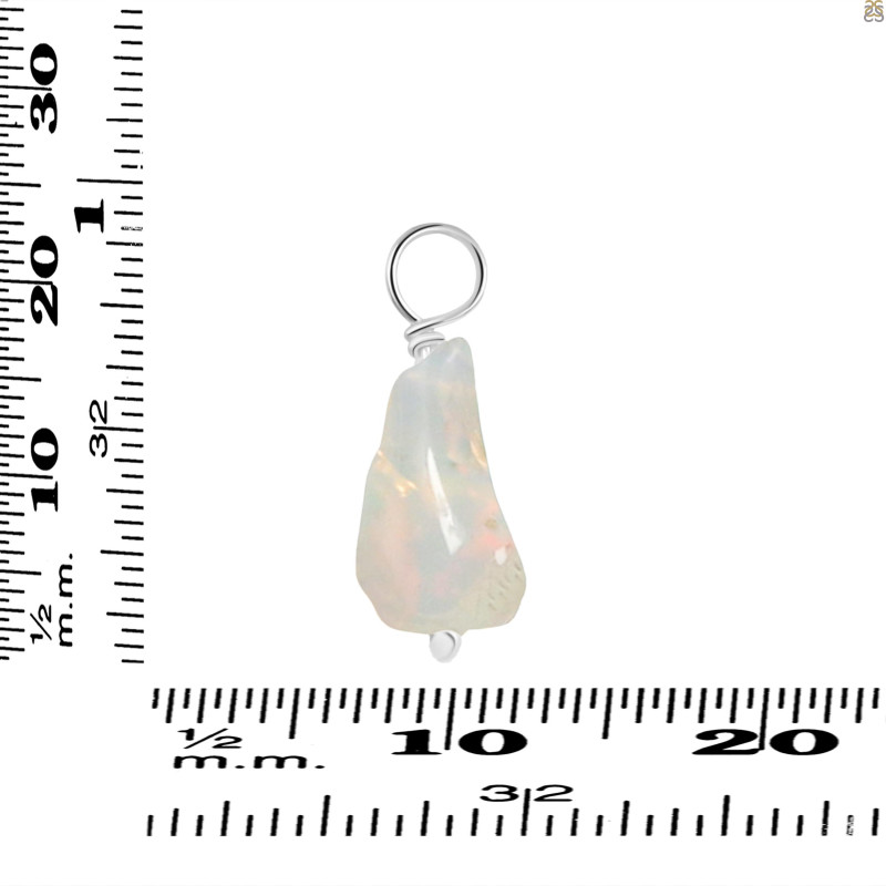 Opal Polished Nugget Drill Pendant OPL-RCYP-7