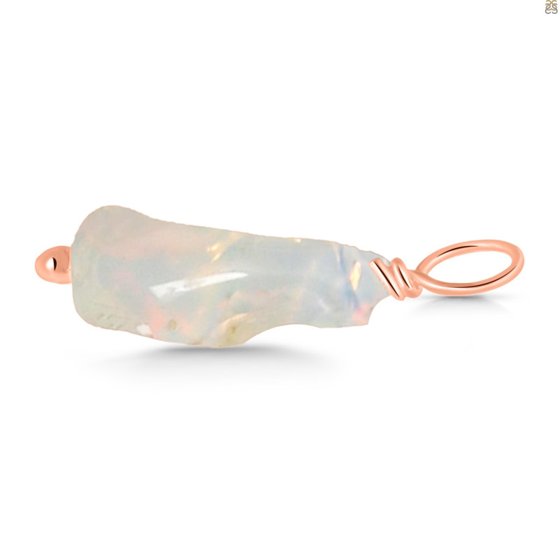 Opal Polished Nugget Drill Pendant OPL-RCYP-7