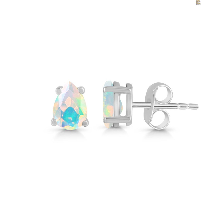 Opal Stud Earring