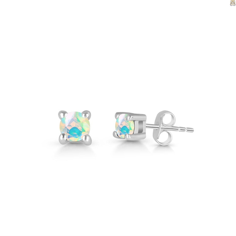 Opal Stud Earring