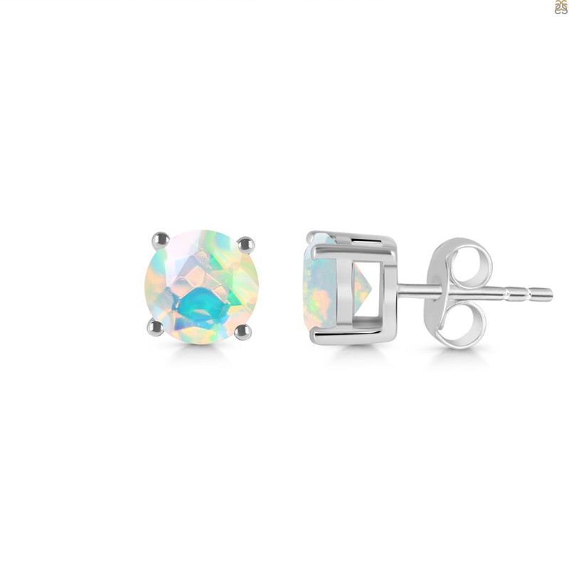 Opal Stud Earring