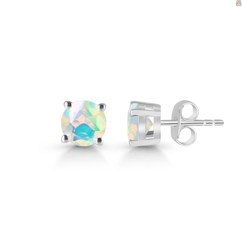 Opal Stud Earring